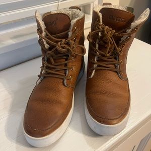 Blackstone Cognac Leather Boots - women’s size 8